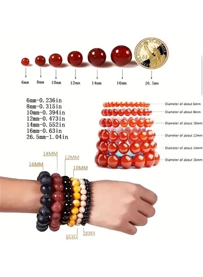 أسود مخضر 10 مم 30 قطعة خرز راتنجي مثقوب بالليزر ثنائي اللون خرز دائري لصنع المجوهرات DIY - Image 5